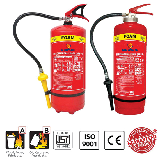 Foam Type Fire Extinguisher