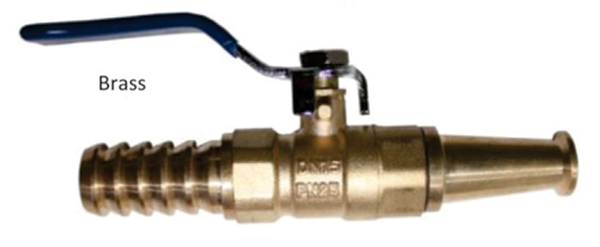 Brass Shut Off Nozzle