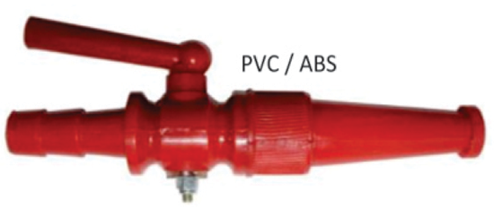 PVC ABS Shut Off Nozzle