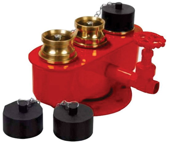 Three Way Inlet Breeching